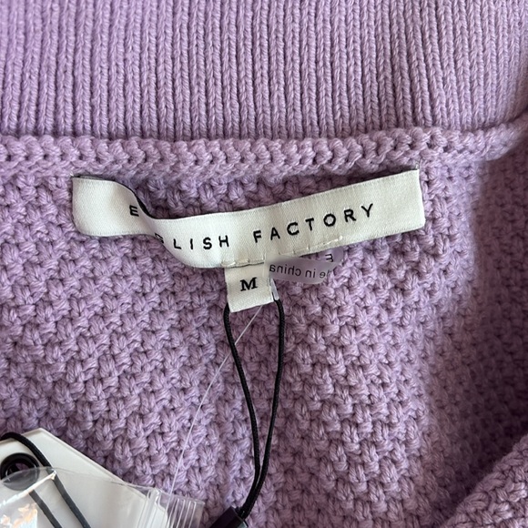 English Factory Lavender Sweater - Picture 3 of 4